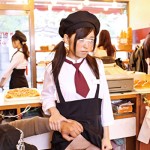 〖エロ動画〗【AIリマスター】接客中に顔を紅潮させながら感じまくるバイト娘 2 ～パン屋、そば屋、中古車販売店、パチンコ店～